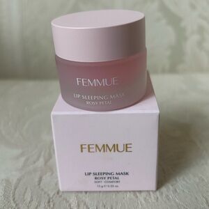 Femmue Lip Sleeping Mask Treatment Balm Rosy Petal BNIB